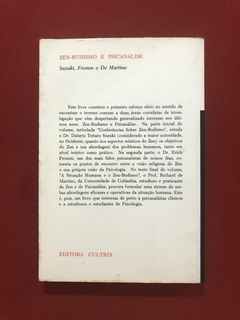 Livro - Zen - Budismo E Psicanálise - D. T. Suzuki - Cultrix - comprar online