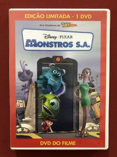 DVD - Monstros S.A. - Ed. Limitada - Disney Pixar