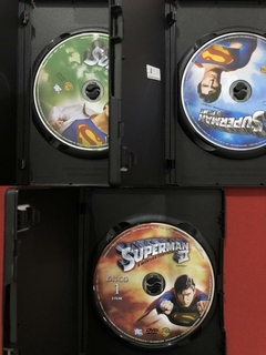 DVD - Box Coleção Superman - 3 Discos - Seminovo - Sebo Mosaico - Livros, DVD's, CD's, LP's, Gibis e HQ's