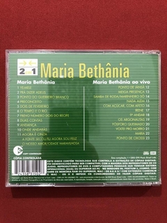 CD - Maria Bethânia - 2 Em 1 - Nacional - Seminovo - comprar online