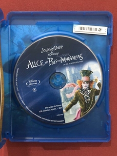 Blu-ray - Alice No País Das Maravilhas - Johnny Depp - Semi na internet
