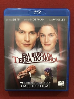 Blu-Ray - Em Busca Da Terra Do Nunca - Johnny Depp- Seminovo