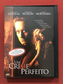 DVD - Um Crime Perfeito - Michael Douglas - Seminovo