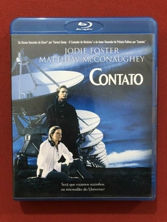 Blu-ray - Contato - Jodie Foster - McConaughey - Seminovo