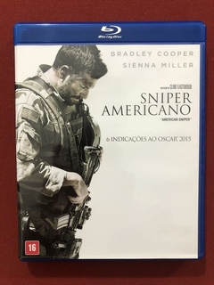 Blu-ray - Sniper Americano - Clint Eastwood - Seminovo