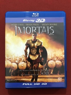 Blu-ray - Imortais - Henry Cavill - Freida Pinto - Seminovo