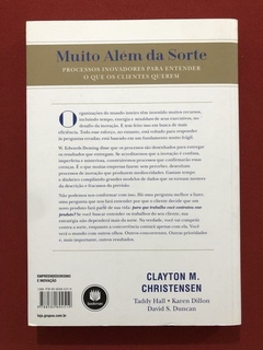 Livro - Muito Além Da Sorte - Clayton M. Christensen - Bookman - Seminovo - comprar online