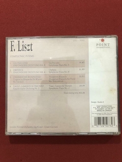 CD - Liszt - Symphonic Poems - Importado - comprar online