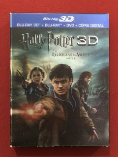 Blu-ray + DVD- Harry Potter E As Relíquias Da Morte 2- Semin