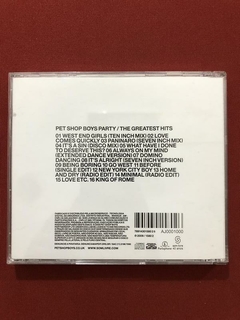 CD - Pet Shop Boys Party - The Greatest Hits - Seminovo - comprar online