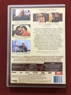 DVD - Chocolate - Johnny Depp - AlfredMolina - Seminovo - comprar online