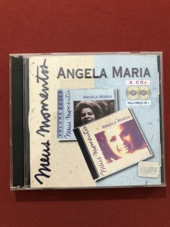 CD Duplo - Angela Maria - Meus Momentos - Seminovo