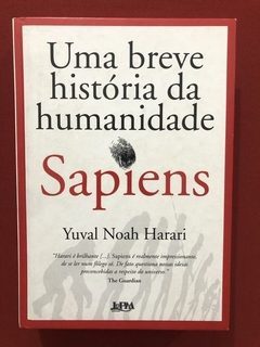 Livro - Sapiens Uma Breve História Da Humanidade - Capa Dura