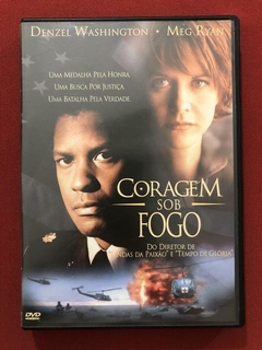 DVD - Coragem Sob Fogo - Denzel Washington - Seminovo