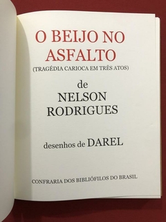 Livro - O Beijo No Asfalto - Nelson Rodrigues - CBB - Seminovo - Sebo Mosaico - Livros, DVD's, CD's, LP's, Gibis e HQ's