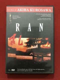 DVD - Ran - Akira Kurosawa - Tatsuya Nakai - Akira Terão