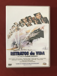 DVD - Retratos Da Vida - Dir: Claude Lelouch - Seminovo na internet
