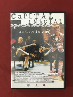 DVD - Capital Inicial Acústico - Show Musical - Seminovo