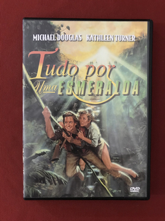 DVD - Tudo Por Uma Esmeralda - Michael Douglas - Seminovo