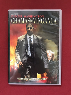 DVD - Chamas Da Vingança - Denzel Whasington - Seminovo