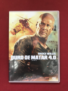 DVD - Duro De Matar 4.0 - Bruce Willis - Seminovo