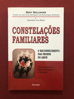 Livro - Constelações Familiares - Bert Hellinger - Seminovo