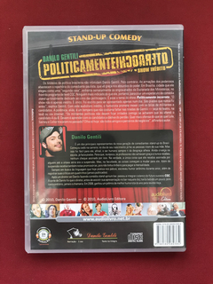 DVD - Politicamente Incorreto - Áudio Livro - Danilo Gentili - comprar online