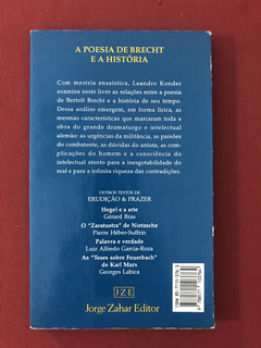 Livro - A Poesia De Brecht E A História - Leandro Konder - comprar online