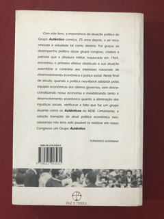 Livro - Autênticos Do MDB - Ana Beatriz Nader - Paz e Terra - comprar online