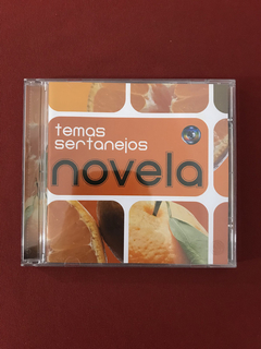 CD - Novela - Temas Sertanejos - Nacional - Seminovo