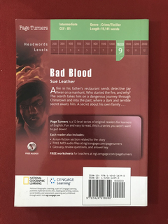Livro - Bad Blood - Sue Leather - Ed. Cengage Learning - comprar online