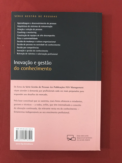 Livro - Inovação E Gestão Do Conhecimento - Seminovo - comprar online