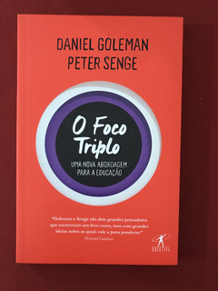 Livro - O Foco Triplo - Daniel Goleman - Seminovo