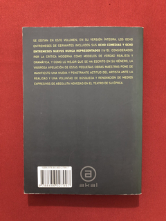 Livro - Entremeses - Miguel De Cervantes - Ed. Akal - Semin. - comprar online