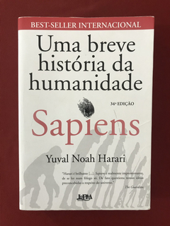 Livro- Sapiens Uma Breve História Da Humanidade - Yuval Noah