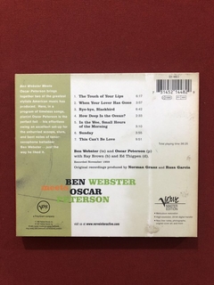 CD - Ben Webster Meets Oscar Peterson - Importado - Semin. - comprar online