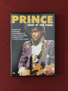 DVD - Prince Sign 'O' The Times - Show Musical - Seminovo