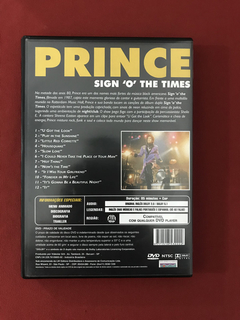 DVD - Prince Sign 'O' The Times - Show Musical - Seminovo - comprar online