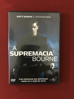 DVD - A Supremacia Bourne - Dir: Paul Greengrass - Seminovo