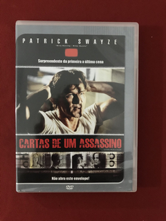 DVD - Cartas De Um Assassino - Patrick Swayze - Seminovo
