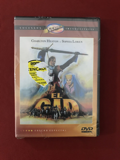 DVD - El Cid - Charlton Heston - Dir: Anthony Mann - Novo