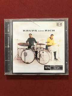 CD - Gene Krupa/ Buddy Rich - Krupa And Rich - Import - Semi