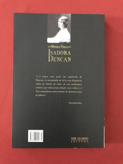 Livro - Minha Vida - Isadora Duncan - José Olympio- Seminovo - comprar online