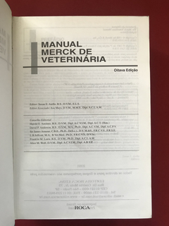 Livro - Manual Merck De Veterinária - Ed. Roca - Capa Dura na internet