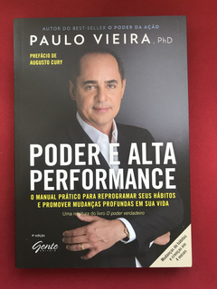 Livro - Poder E Alta Performance - Paulo Vieira - Seminovo