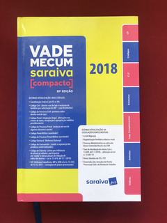 Livro - Vade Mecum Saraiva [compacto] - 2018 - Seminovo