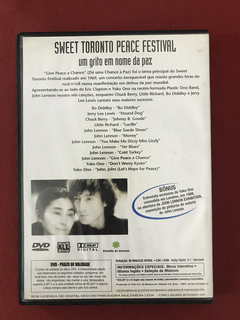 DVD - Sweet Toronto Peace Festival - Show Musical - Seminovo - comprar online