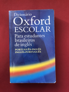 Livro- Dicionário Oxford Escolar Para Estudantes Brasileiros