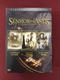 DVD - Box O Senhor Dos Anéis A trilogia Do Filme