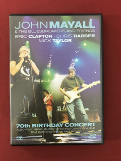 DVD - John Mayall & The Bluesbreakers And Friends - Seminovo